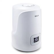 DELLA Warm & Cool Mist Humidifier Ultrasonic Humidifiers for Bedroom LED External Humidity Sensor 360° Rotatable Nozzle