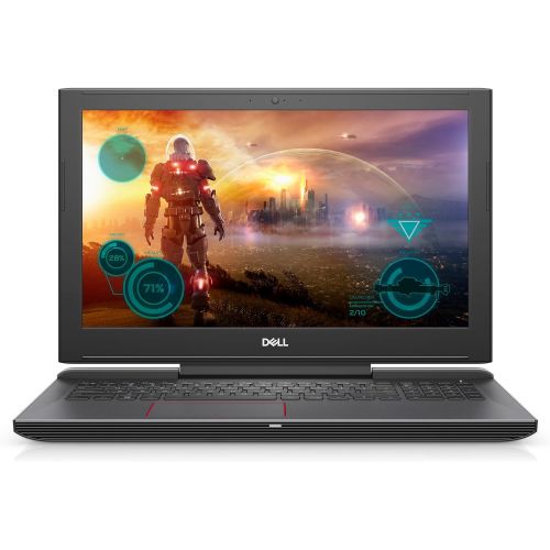 델 Dell i7577-7425BLK-PUS Inspiron UHD Display Gaming Laptop - 7th Gen Intel Core i7, GTX 1060 6GB Graphics, 16GB Memory, 128GB SSD + 1TB HDD, 15.6, Matte Black