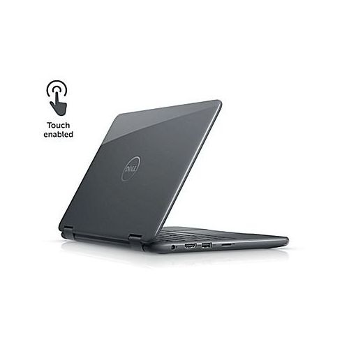 델 2018 Flagship Dell Inspiron 11.6 2-in-1 HD Touchscreen Convertible Business LaptopTablet, Intel Quad-Core Pentium N3710 8GB DDR3 128GB SSD WLAN Bluetooth HDMI Webcam MaxxAudio USB