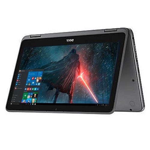 델 2018 Flagship Dell Inspiron 11.6 2-in-1 HD Touchscreen Convertible Business LaptopTablet, Intel Quad-Core Pentium N3710 8GB DDR3 128GB SSD WLAN Bluetooth HDMI Webcam MaxxAudio USB