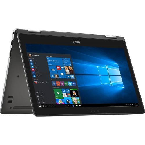 델 2017 Dell Inspiron 7000 13.3 2-in-1 Full HD Touchscreen High Performance Laptop, 7th Intel Core i7-7500U, 12GB DDR4 RAM, 256GB SSD, Backlit Keyboard, Bluetooth, HDMI, 802.11AC, Win