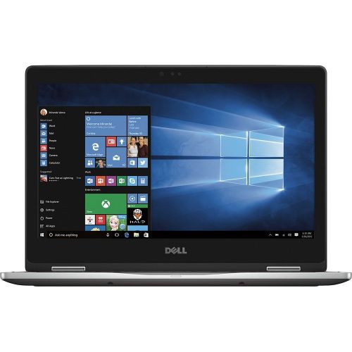 델 2017 Dell Inspiron 7000 13.3 2-in-1 Full HD Touchscreen High Performance Laptop, 7th Intel Core i7-7500U, 12GB DDR4 RAM, 256GB SSD, Backlit Keyboard, Bluetooth, HDMI, 802.11AC, Win