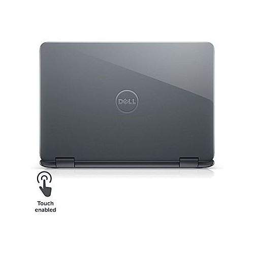 델 Dell 2018 Newest Inspiron Business Flagship 2 in 1 Laptop PC 11.6 Touchscreen Intel Pentium N3710 Quad-Core Processor 4GB RAM 500GB HDD Wifi HDMI Bluetooth Webcam Windows 10-Gray