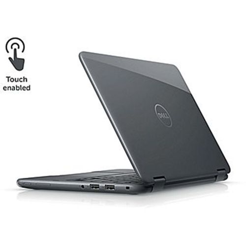 델 Dell 2018 Newest Inspiron Business Flagship 2 in 1 Laptop PC 11.6 Touchscreen Intel Pentium N3710 Quad-Core Processor 4GB RAM 500GB HDD Wifi HDMI Bluetooth Webcam Windows 10-Gray