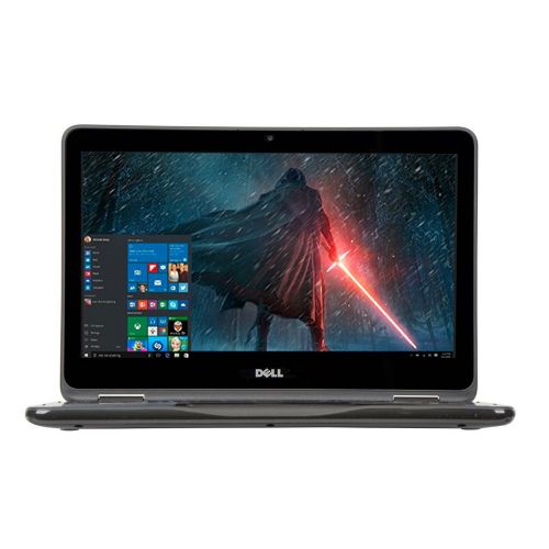 델 Dell 2018 Newest Inspiron Business Flagship 2 in 1 Laptop PC 11.6 Touchscreen Intel Pentium N3710 Quad-Core Processor 4GB RAM 500GB HDD Wifi HDMI Bluetooth Webcam Windows 10-Gray