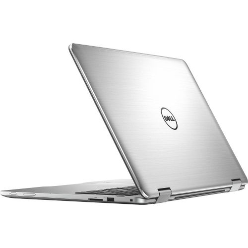 델 Dell 7000 Inspiron 2-in-1 17.3 Touch-Screen FHD IPS Laptop I7779-7045GRY-PUS, Intel Core i7-7500U, 16GB DDR4 RAM, NVIDIA GeForce 940MX 2GB, 512GB SSD, BT, HDMI, Backlit keyboard, W