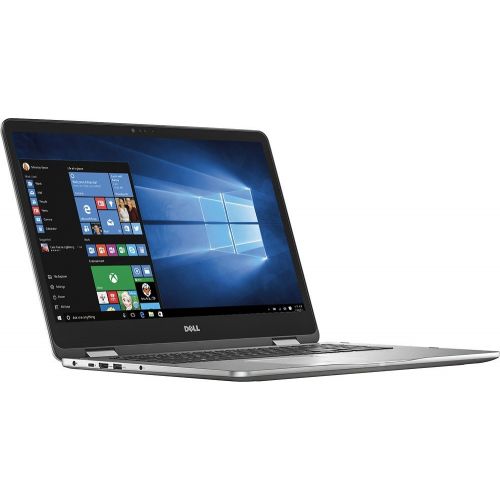 델 Dell 7000 Inspiron 2-in-1 17.3 Touch-Screen FHD IPS Laptop I7779-7045GRY-PUS, Intel Core i7-7500U, 16GB DDR4 RAM, NVIDIA GeForce 940MX 2GB, 512GB SSD, BT, HDMI, Backlit keyboard, W