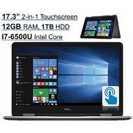 2016 Dell Inspiron 2-in-1 17 High Performance Laptop, 17.3?? Full HD Touchscreen, Intel Core i7-6500U, 12GB RAM, 1TB HDD, NVIDIA GeForce 940MX, Backlit Keyboard, HDMI, WIFI, Window