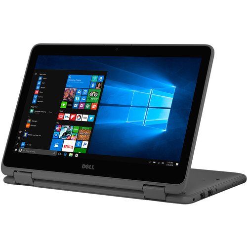 델 2018 Flagship Dell Inspiron 11.6 Business 2 in 1 HD Touchscreen LaptopTablet - AMD Dual-Core A9-9420e 8GB DDR4 128GB SSD AMD Radeon R5 MaxxAudio Bluetooth 802.11bgn HDMI HD Webcam