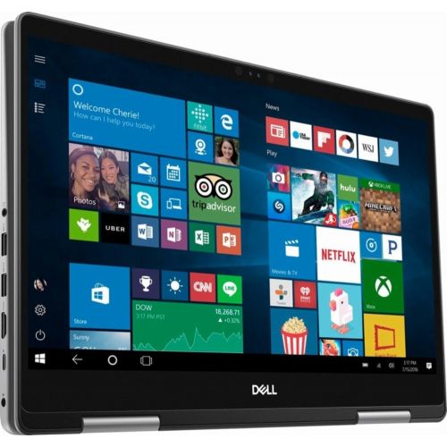 델 2018 Premium Dell Inspiron 15 7000 15.6 2-in-1 FHD IPS Touchscreen Business LaptopTablet, Intel Quad-Core i5-8250U 8GB DDR4 256GB SSD+2TB HDD Backlit Keyboard MaxxAudio HDMI WLAN