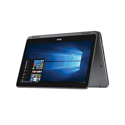 델 Dell Inspiron 11.6 HD 2-in-1 Convertible Touchscreen Laptop (Tablet), Intel Quad-Core Pentium N3710 up to 2.56GHz, 8GB DDR3, 128GB SSD, MaxxAudio, WLAN, Bluetooth, HDMI, Windows 10