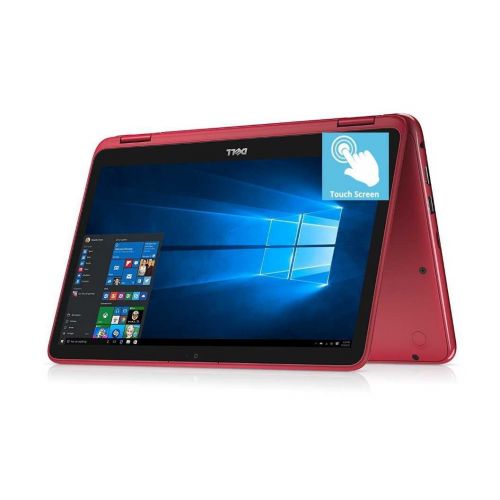 델 2018 Flagship Dell Inspiron 11.6 2-in-1 HD Touchscreen Convertible Business LaptopTablet - Intel Quad-Core Pentium N3710 8GB DDR3 128GB SSD WLAN Bluetooth HDMI Webcam MaxxAudio US