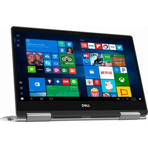 델 Dell Inspiron 13 7000 13.3 Full HD IPS 2-in-1 Touch-Screen LaptopTablet, Intel Quad-Core i5-8250U up to 3.4GHz Windows Ink Backlit Keyboard MaxxAudio Pro Win 10-Upgrade up to