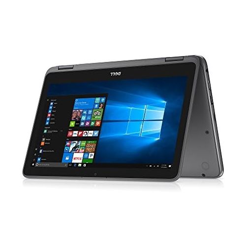 델 2018 Flagship Dell Inspiron 11.6 HD Touchscreen 2 in 1 Business LaptopTablet, AMD Core A9-9420e 2.6GHz 8GB DDR4 128GB SSD AMD Radeon R5 MaxxAudio Bluetooth 802.11bgn HDMI Webcam U