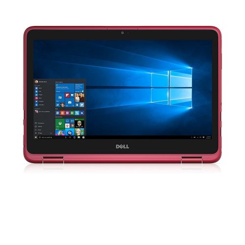 델 2018 Newest Dell Inspiron 3000 11.6” 2-in-1 Touchscreen LaptopTablet PC, 7th Gen AMD A6-9220e 2.5GHz Processor, 4GB 2400MHz DDR4, 32GB SSD, Bluetooth, WiFi, MaxxAudio, Windows 10-