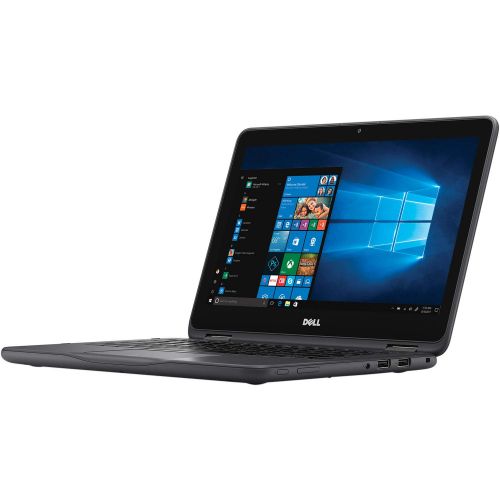 델 2018 Flagship Dell Inspiron 11 3000 11.6 HD Touchscreen 2-in-1 Business LaptopTablet AMD Dual-Core A9-9420e HDMI Bluetooth 802.11bgn USB 3.1 HD Webcam MaxxAudio Pro Win10 Gray-up