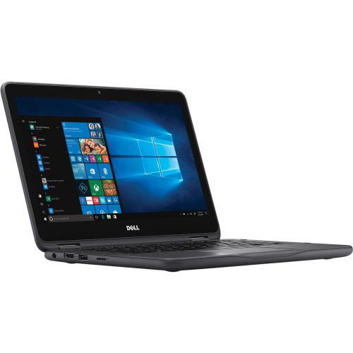 델 2018 Flagship Dell Inspiron 11 3000 11.6 HD Touchscreen 2-in-1 Business LaptopTablet AMD Dual-Core A9-9420e HDMI Bluetooth 802.11bgn USB 3.1 HD Webcam MaxxAudio Pro Win10 Gray-up