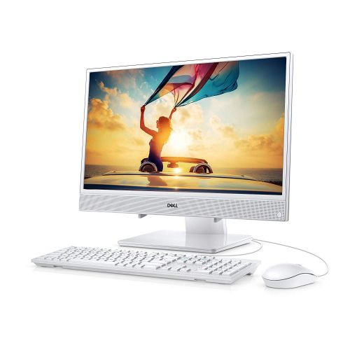 델 Dell Inspiron23 3000 23.8 Full HD IPS All-in-One Business Desktop, AMD Dual-Core A9-9425 up to 3.7GHz 8GB DDR4 1TB HDD USB 3.1 802.11ac Bluetooth 4.1 MaxxAudio Pro Win 10-White