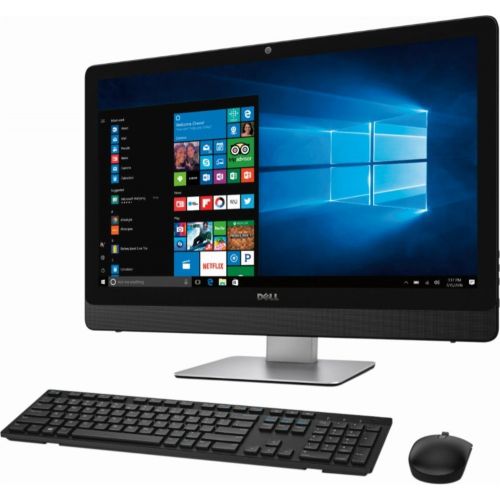 델 Dell Inspiron 5000 All-In-One 23.8 FHD Touchscreen Flagship Premium Adjustable Stand Desktop | Intel Core i7-7700T Quad-Core | 12GB | 1TB | Wireless Keyboard and Mouse | DVDCD Bur