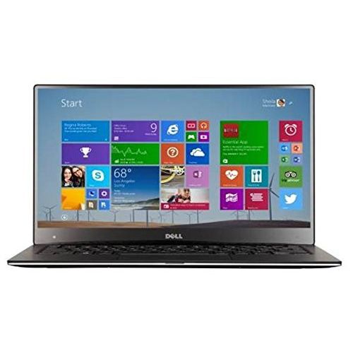 델 2015 Model Dell XPS 13 9343 Top of The Line QHD+ 3K 3200x1800 infinity display 13.3-Inch Touchscreen Ultrabook Computer, 5th Gen Intel Core i5-5200U Processor 2.2GHz  8GB DDR3  1