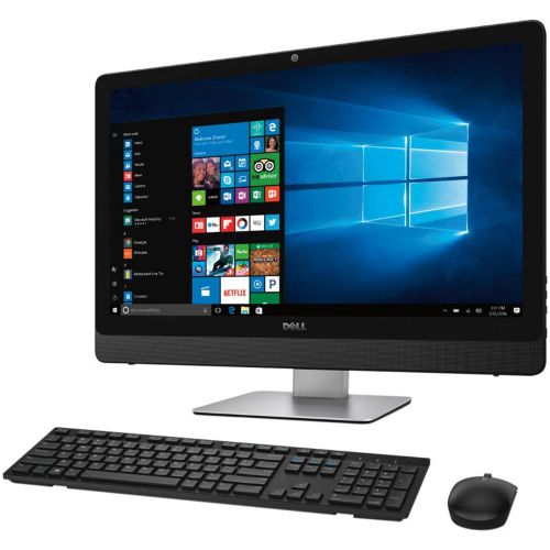 델 Dell Inspiron 24 5000 Series 5488 23.8 Full HD Touchscreen All-in-One Desktop - 7th Gen Intel Core i7-7700T Processor up to 3.80 GHz, 12GB RAM, 512GB SSD, Intel HD Graphics 630, Wi