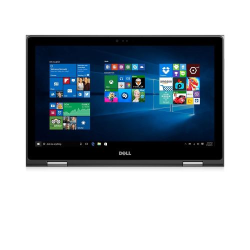 델 Dell i5568-7477GRY 15.6-Inches FHD 2-in-1 Laptop (Intel Core i7-6500U 2.5GHz Processor, 16 GB RAM, 256 GB SDD, Windows 10) Gray