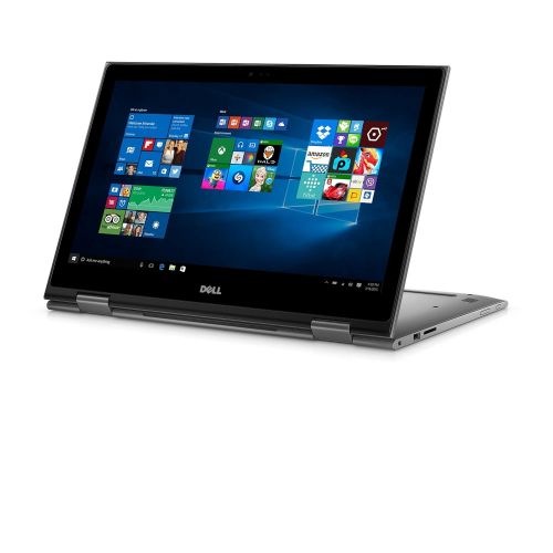 델 Dell i5568-7477GRY 15.6-Inches FHD 2-in-1 Laptop (Intel Core i7-6500U 2.5GHz Processor, 16 GB RAM, 256 GB SDD, Windows 10) Gray