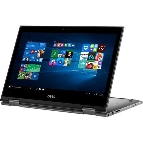 델 2017 Dell Inspiron 13.3 2-in-1 FHD (1920 x 1080) Touchscreen Convertible Laptop PC, Intel Core i7-6500U 2.5GHz, 8GB DDR4 SDRAM, 256GB SSD, Backlit Keyboard, Bluetooth, HDMI, Window