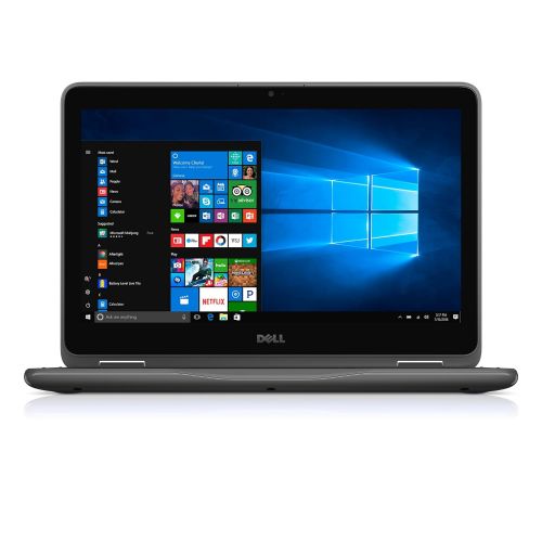 델 2016 Dell Inspiron 11.6 Touchscreen 2-in-1 Laptop PC, Intel Pentium Dual Core Processor, 4GB RAM, 500GB HDD, HD Truelife LED-Backlit, Webcam, WIFI, Bluetooth, Windows 10