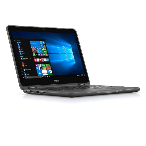 델 2016 Dell Inspiron 11.6 Touchscreen 2-in-1 Laptop PC, Intel Pentium Dual Core Processor, 4GB RAM, 500GB HDD, HD Truelife LED-Backlit, Webcam, WIFI, Bluetooth, Windows 10