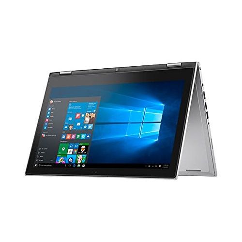 델 Dell Inspiron 7000 13.3-Inch Touchscreen Laptop (Intel Core i7, 8GB, 256GB SSD, No DVD, Backlit Keyboard, Stylus, Bluetooth, Windows 10) - Silver