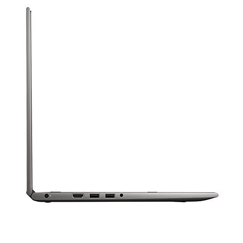 델 Dell Flagship High Performance Inspiron 15.6 Full HD 2-In-1 Touchscreen Laptop, Intel Core i7-6500U 2.5GHz, 8GB DDR4 RAM, 1TB HDD, Backlit Keyboard, 802.11ac WiFi, Windows 10, Gray