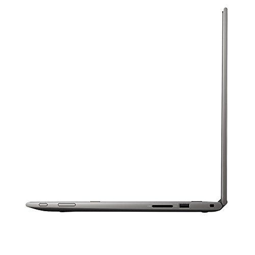 델 Dell Flagship High Performance Inspiron 15.6 Full HD 2-In-1 Touchscreen Laptop, Intel Core i7-6500U 2.5GHz, 8GB DDR4 RAM, 1TB HDD, Backlit Keyboard, 802.11ac WiFi, Windows 10, Gray