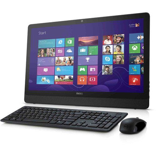 델 Dell Inspiron 24 3455 23.8 All-In-One Touchscreen Desktop (AMD A6-7310 cpu-2.0ghz, 4gb mem, 1tb hdd, Windows 10)