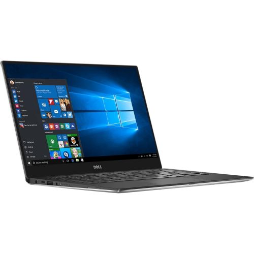 델 Dell XPS 13 9360 Laptop - 13.3 Anti-Glare InfinityEdge TouchScreen FHD (1920x1080), Intel Core i5-7200U, 256GB NVME PCIe M.2 SSD, 8GB RAM, Backlit Keyboard, Windows 10 - Silver