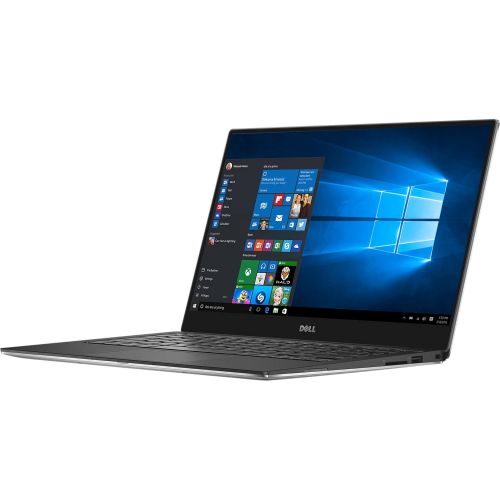 델 Dell XPS 13 9360 Laptop - 13.3 Anti-Glare InfinityEdge TouchScreen FHD (1920x1080), Intel Core i5-7200U, 256GB NVME PCIe M.2 SSD, 8GB RAM, Backlit Keyboard, Windows 10 - Silver