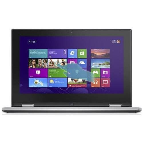 델 Dell i3147-10000sLV Inspiron 11.6 Touchscreen Laptop - Intel Pentium Processor N3540 - 4GB DDR3L 1600MHz - 500GB 5400rpm Hard Drive - Windows 8.1 (64Bit) English - Silver