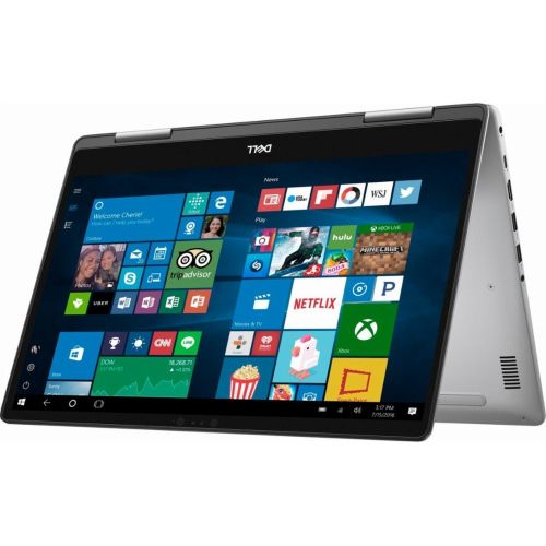 델 2018 Dell Inspiron 7000 2-in-1 Flagship High Performance 15.6 inch Full HD Touchscreen Laptop | Intel Core i5-8250U Quad-Core | 8GB DDR4 | 2TB HDD | Backlit Keyboard | MaxxAudio Pr