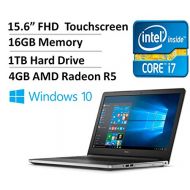 Dell Inspiron 15 5000 Series I5559 15.6 Inch Full HD Display Touchscreen Laptop (Intel Core i7-6500U 2.5GHz, 16GB RAM, 1TB HDD, 4GB AMD Radeon R5 M335 Graphics, Windows 10)