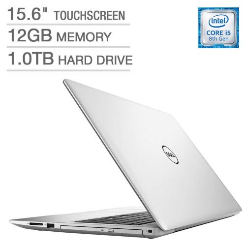 델 2018 Newest Dell Inspiron 15.6 Full HD IPS Touchscreen Laptop, Intel Quad-Core i5-8250U up to 3.4GHz 12GB DDR4 1TB HDD DVDRW MaxxAudio Pro 802.11ac Bluetooth Backlit Keyboard, Win