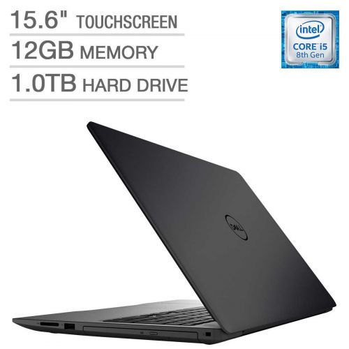 델 Dell Inspiron 15 5000 15.6-inch Touchscreen Full HD 1080p Premium Laptop, Intel Quad Core i5-8250U, 12GB RAM, Backlit Keyboard, BT [Choose Your Color, RAM, SSD] (12GB RAM | Custom