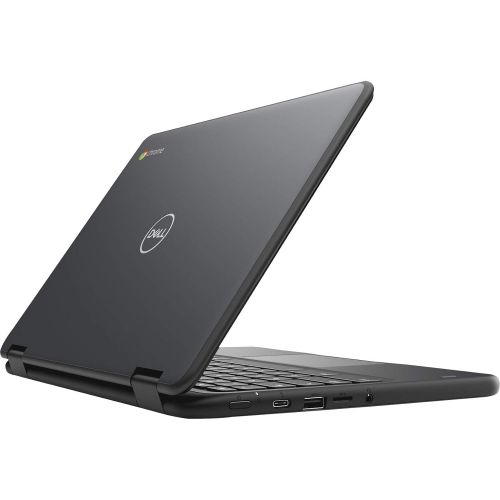 델 Dell Chromebook 11 5190 Intel Celeron N3350 X2 1.1GHz 4GB 32GB 11.6, Black (Certified Refurbished)