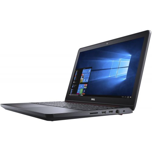 델 Dell Inspiron 15 5000 5577 Gaming Laptop - 15.6 Anti-Glare FHD (1920x1080), Intel Quad-Core i5-7300HQ, 1TB SSD, 16GB DDR4, NVIDIA GTX 1050 4GB, Red Backlit Keys, Windows 10