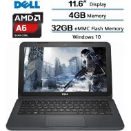 2018 Dell Inspiron High Performance Laptop, AMD A6-9220e processor 2.5GHz, 11.6 HD Display, 4GB DDR4 SDRAM, 32GB eMMC Flash Memory, Windows 10 (Gray) w1-year Microsoft Office 365