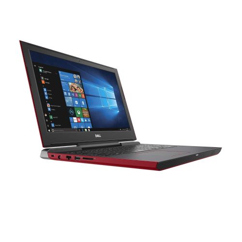 델 Dell G5 15.6 FHD 2018 Latest Gaming Laptop, Intel Core i7-8750H Up to 3.9 GHz, NVIDIA GeForce GTX 1050 Ti 4GB, Bluetooth, Wi-Fi, HDMI, Windows 10, Red, Customize Up to 2TB HDD, 1TB