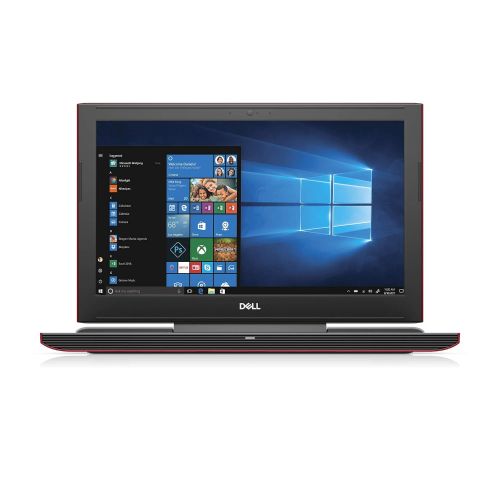 델 Dell G5 15.6 FHD 2018 Latest Gaming Laptop, Intel Core i7-8750H Up to 3.9 GHz, NVIDIA GeForce GTX 1050 Ti 4GB, Bluetooth, Wi-Fi, HDMI, Windows 10, Red, Customize Up to 2TB HDD, 1TB