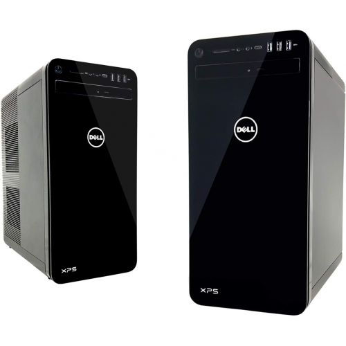 델 Dell XPS 8930 Tower Desktop - 8th Gen. Intel Core i7-8700 6-Core up to 4.60 GHz, 16GB DDR4 Memory, 256GB SSD + 2TB SATA Hard Drive, 4GB Nvidia GeForce GTX 1050Ti, DVD Burner, Windo