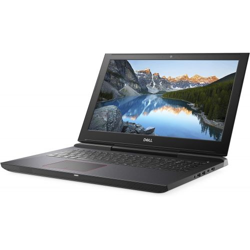 델 Dell G5 Gaming Laptop 15.6 Full HD, Intel Core i7-8750H, NVIDIA GeForce GTX 1050 Ti 4GB, 1TB HDD + 128GB SSD Storage, 8GB RAM, G5587-7139BLK-PUS