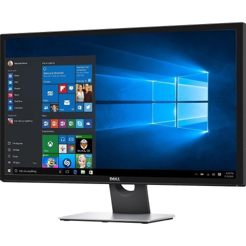 델 2018 Premium Dell 28 4K UHD (3840 x 2160) Anti-Gare Widescreen LED Gaming  Professional Business Monitor - AR 16:9, Response 2ms, 72% of NTSC, Blue-free, Hard Coating Screen, Buil