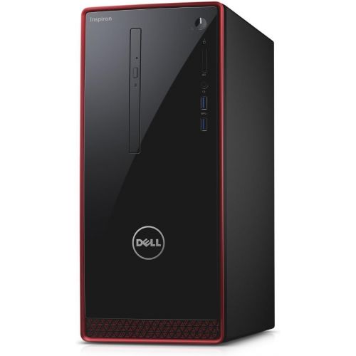 델 ScotchBlue 2016 Newest Dell Inspiron Flagship High Performance Premium Desktop, Intel Quad-Core i7-6700 Processor 3.4 GHz, 16GB RAM, 2TB HDD, AMD Radeon 2GB GDDR5, DVD, WiFi, HDMI, Windows 7